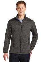 Sport-Tek® PosiCharge® Electric Heather Soft Shell Jacket